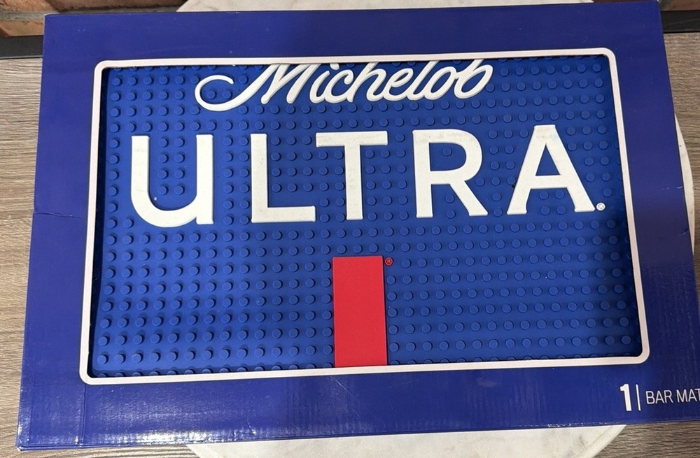 Rubber Bar Mat Michelob Ultra