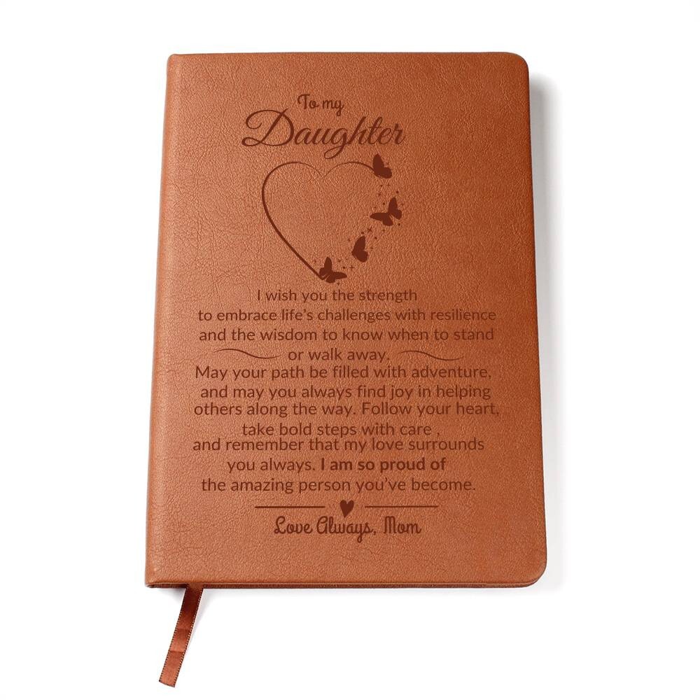 To My Daughter ~Sentimental Keepsake Journal Gift From Dad