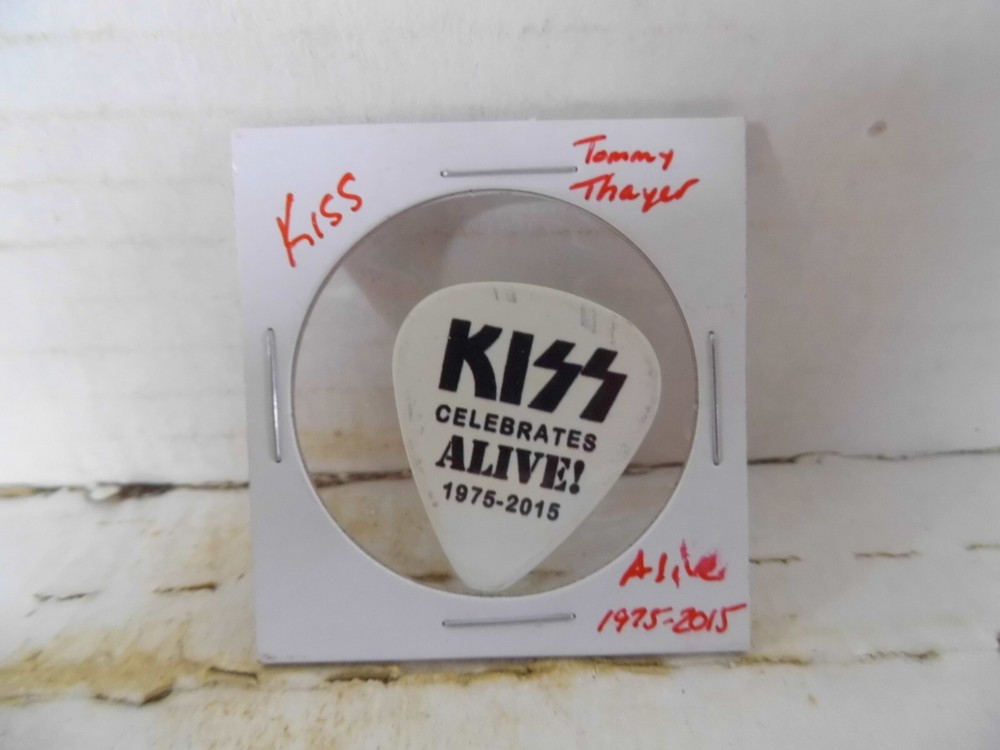 KISS "TOMMY THAYER" 1975~2015 GUITAR PICK~READ DESCRIPTION #15~11