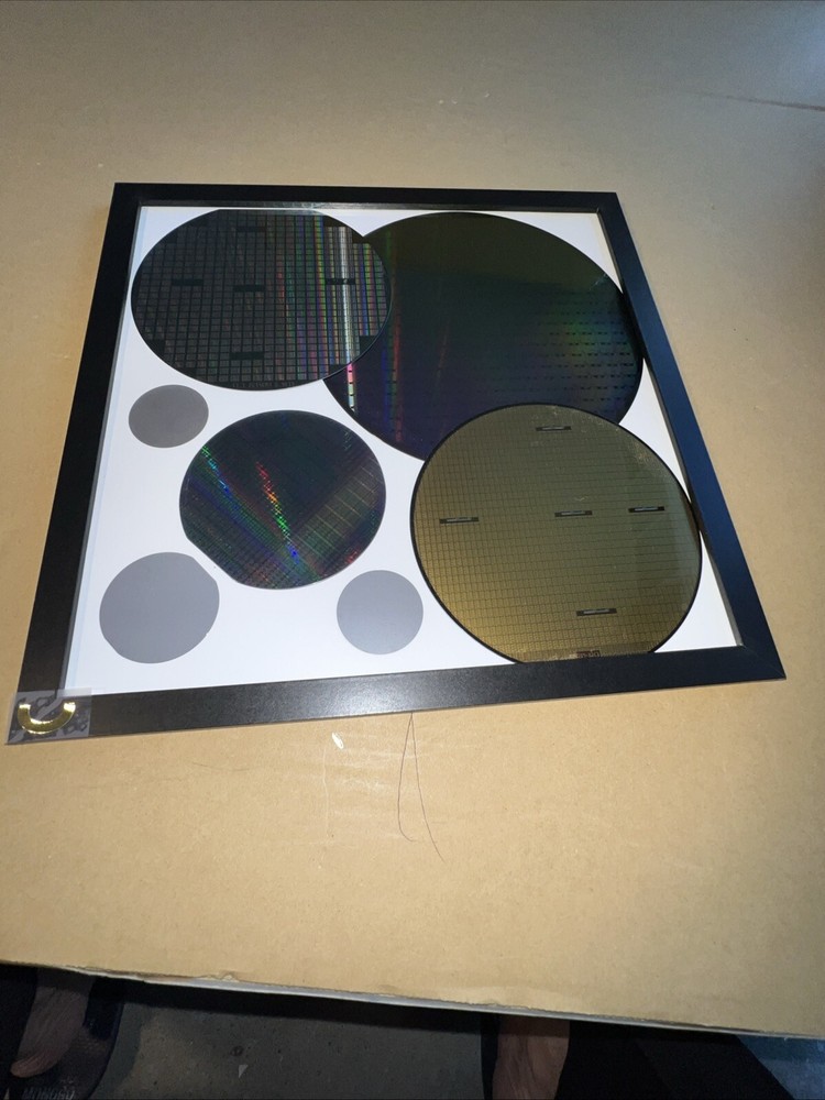 8” Silicon Pattern Wafer IntegratedCircuits Art 8”6”6”4”2”1”1” Art semiconductor