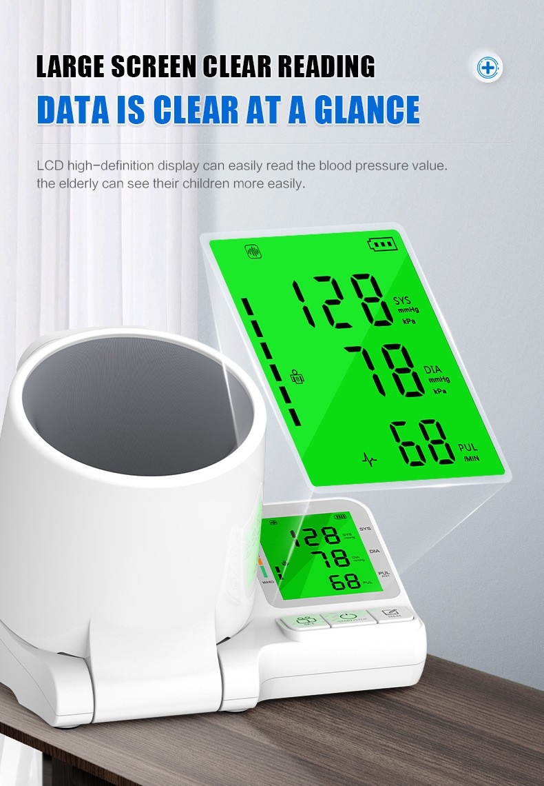 Digital Blood Pressure Monitor Blood Pressure Machine Upper Arm