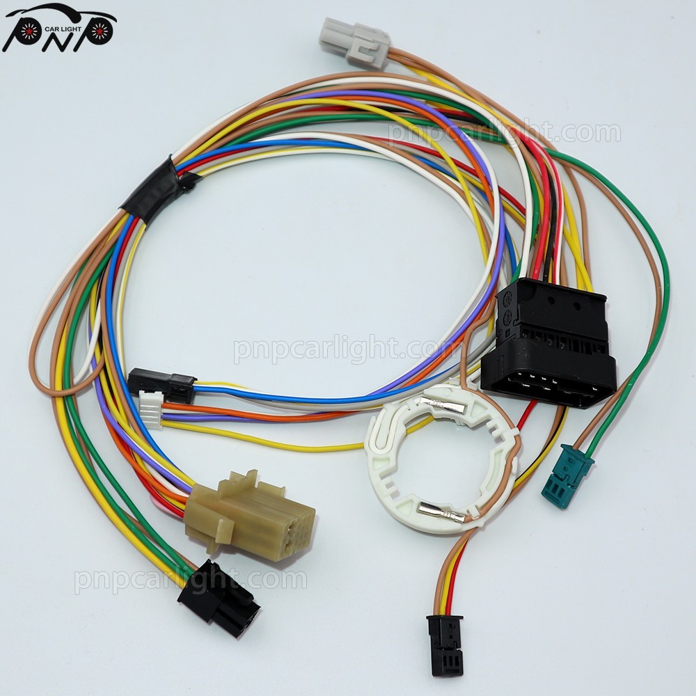 Pair for BMW 3' E92 E93 2006-2010 AFS Adaptive Xenon Headlight Harness ECE