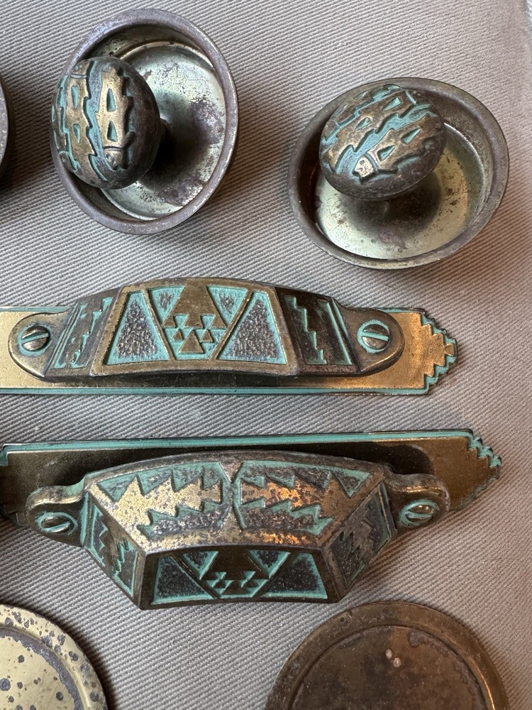 Lot of Brass Dresser Pulls and Knobs