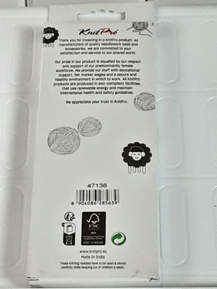 Knit Pro Zing 47138 Fixed Circular Needles US 15 / 32 Inch