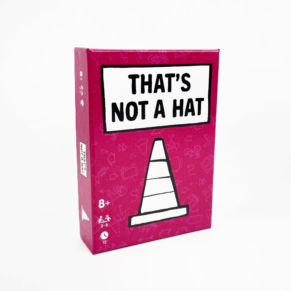 3x That's Not a Hat - Fun Bluffing & Memory Party Game for All Ages Components
