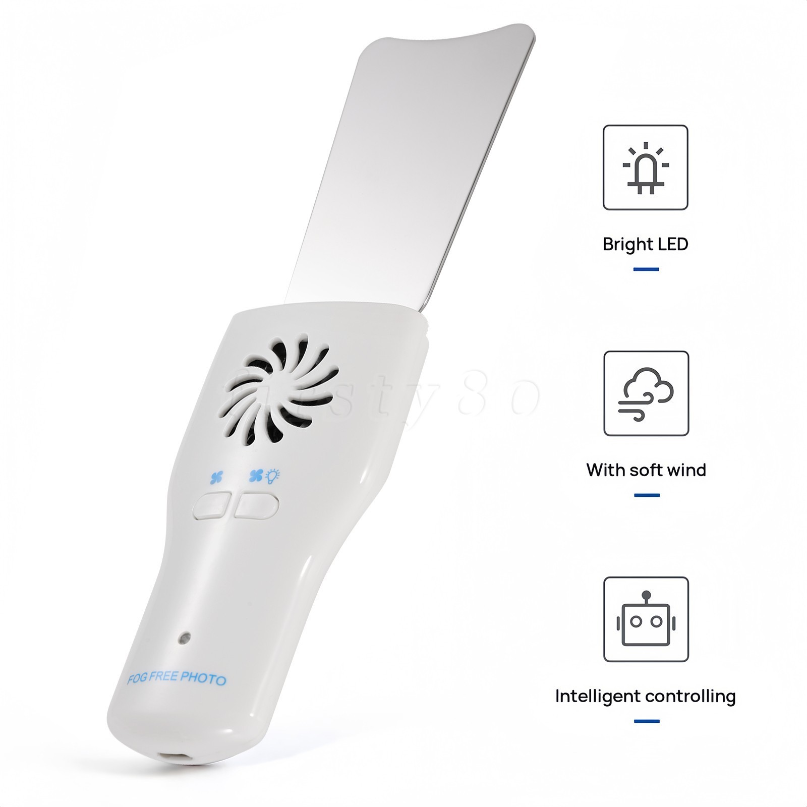 Dental Occlusal Mirror Fog Free LED Intra Oral Photo System 4 Mirror Anti-Fog A