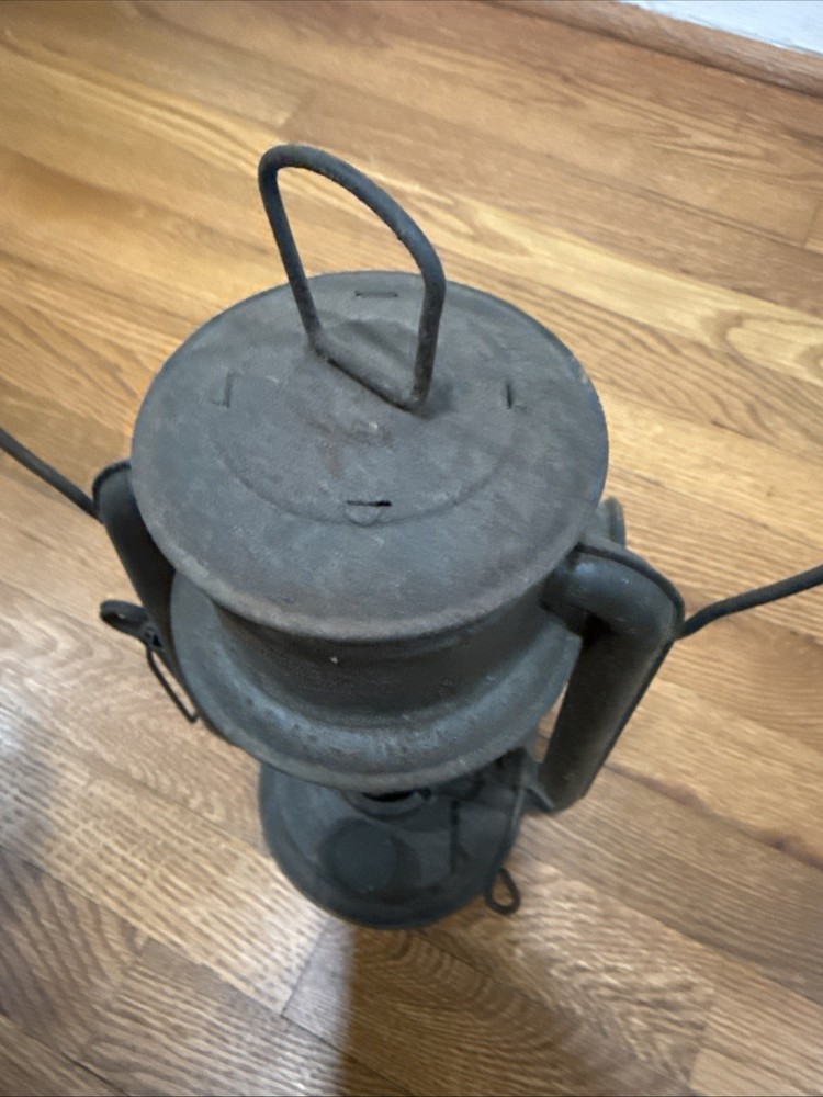 Vintage Midget Cold Blast Metal Lantern No Globe