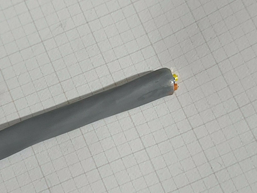 Carol E2038S 18/8C Shielded Security/Communications Cable Riser Gray /50ft