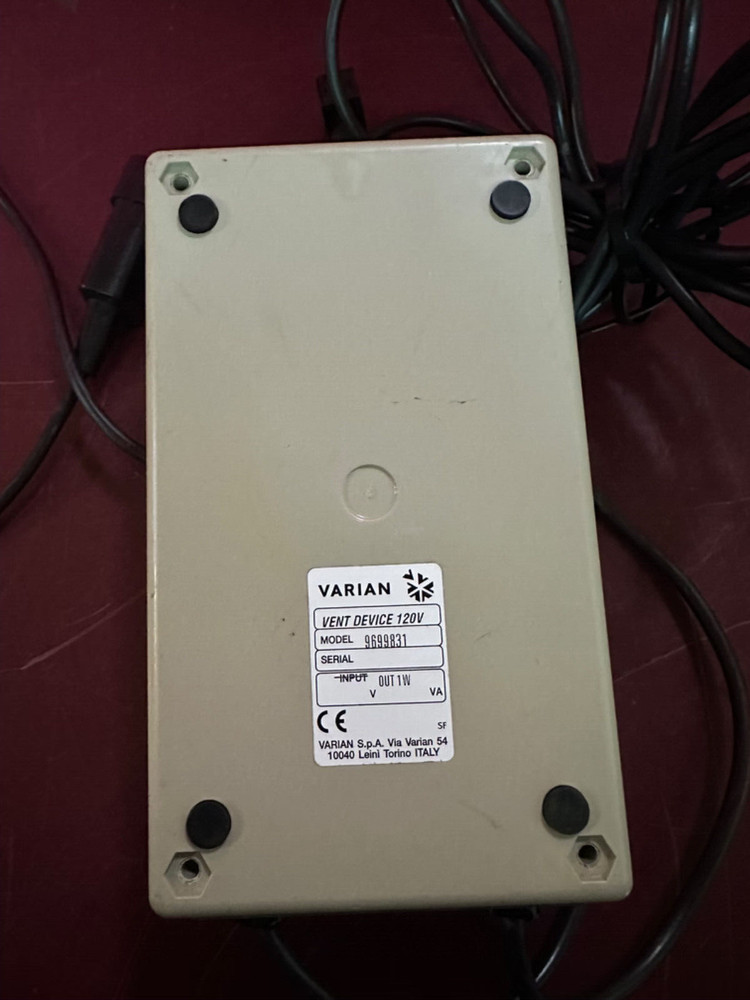 AS IS UNTESTED Varian Vent Valve Device 120V 9699831