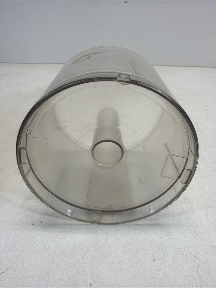 Black Decker HMP30 Food Processor Work Bowl Clear Plastic Circular Type