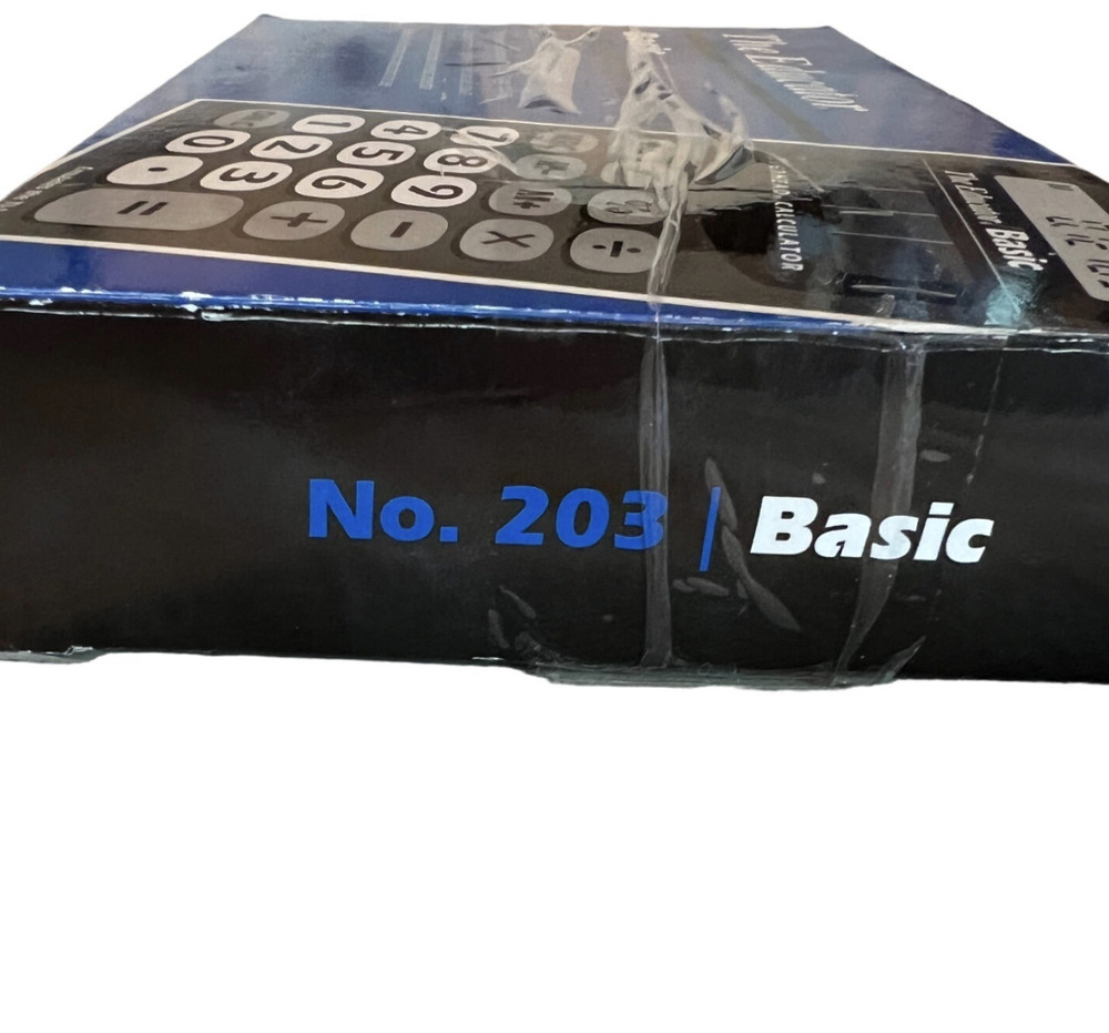 Vintage Stokes Educator Basic Overhead Projector Calculator No.203 Case TI-108