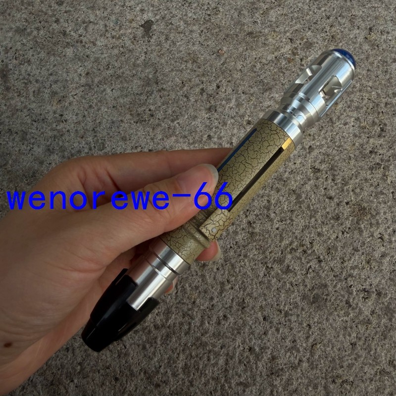 50th Anniversary Ver. NAWYA Replica Doctor Who 10th Metal LED Sonic Screwdriver
