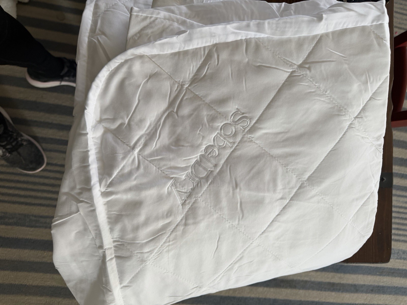 Sobel Westex SobelDry Waterproof Protector Mattress Pad 78”X80”king NEW