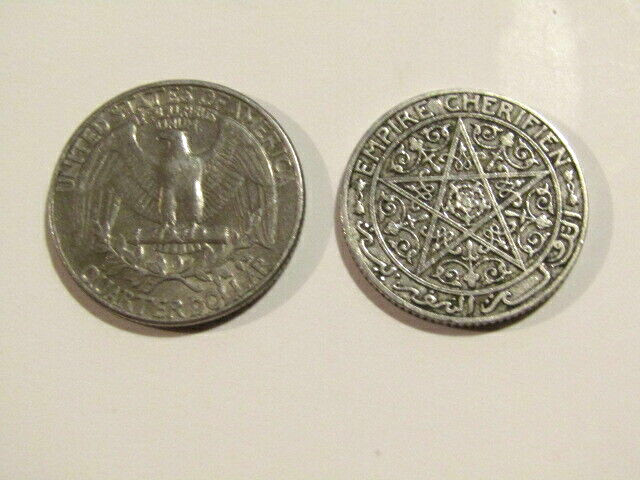 Morocco 1921-1924 Py 50 Centimes Coin