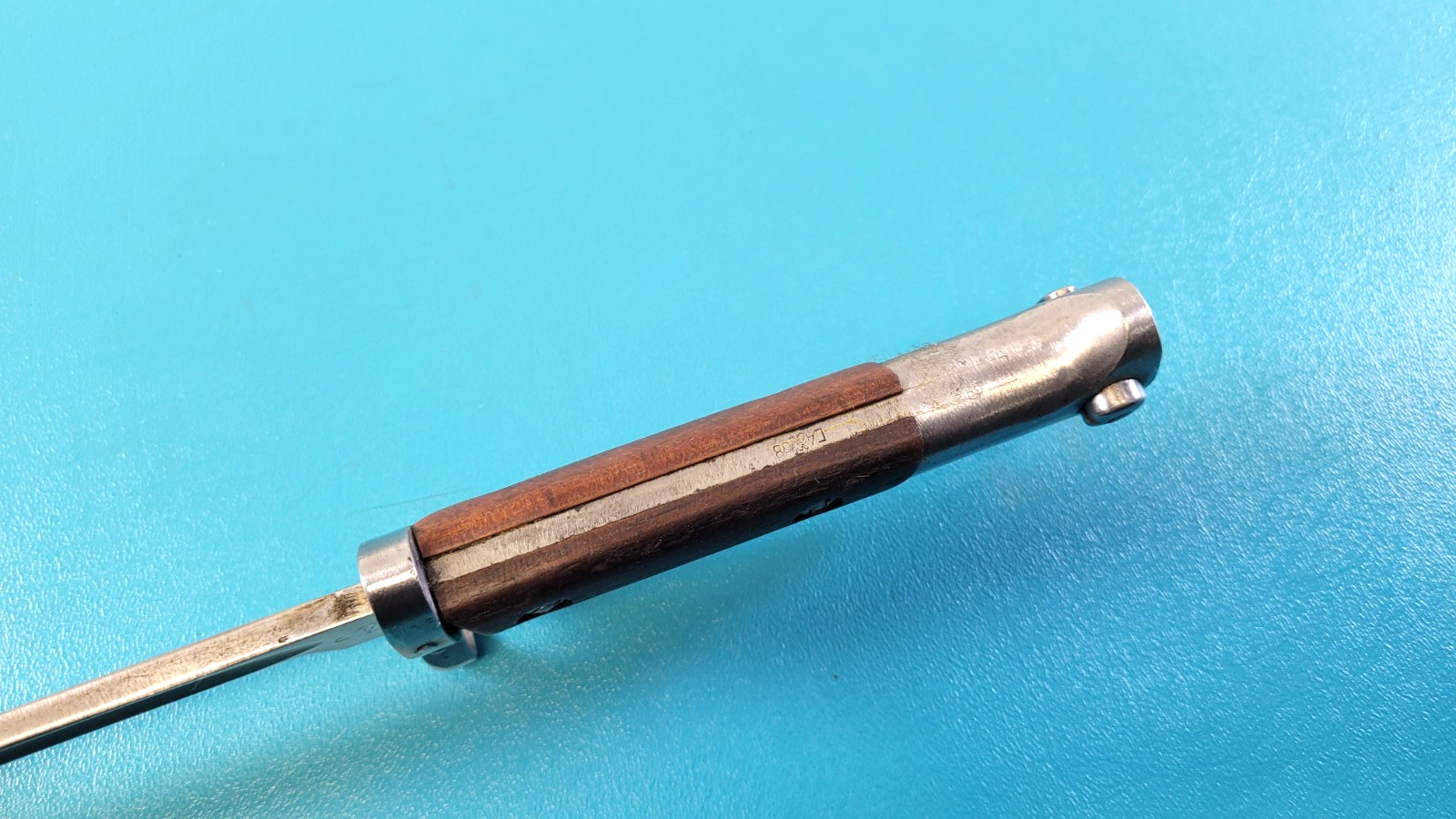 WWII Czechoslovakia Czech Rifle Bayonet + Scabbard CSZ J TR939