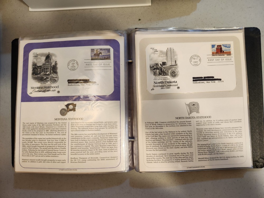 1989 FIRST DAY COVERS COMPLETE SET RARE GREAT CONDITION!!!