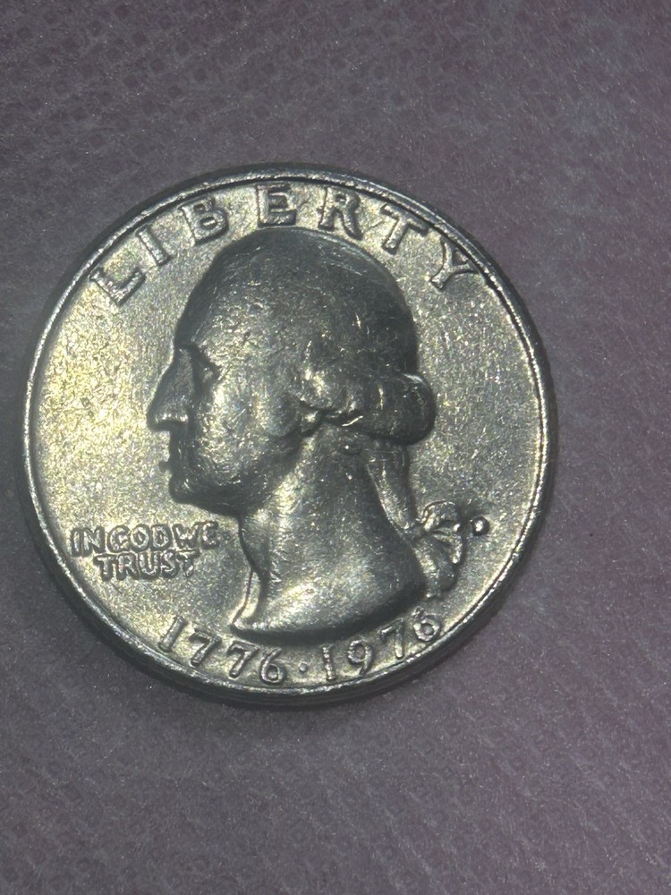 1776-1976 D Bicentennial Quarter Doubled Die Reverse DDO Error RARE