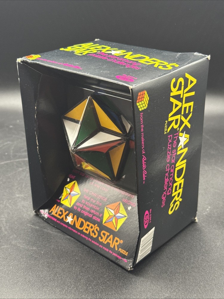 1982 Alexander’s Star Puzzle Ideal Rubik’s Cube