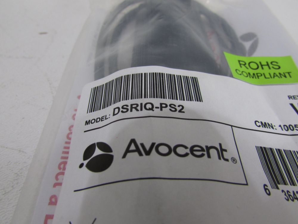 (2) NEW Avocent DSRIQ-PS2 KVM, 520-255-508 Switch Server Interface Module Cable