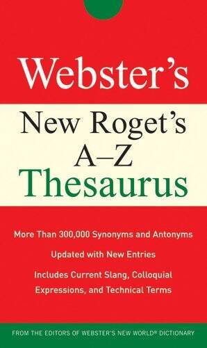 Websters New Rogets A-Z Thesaurus (Custom) - Paperback - VERY GOOD
