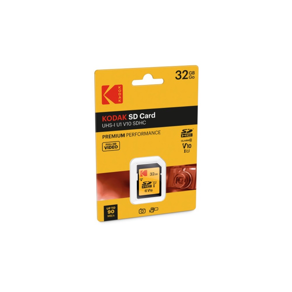 Kodak 64GB Class 10 UHS-I U1 SDXC Memory Card Bundle with Card Reader