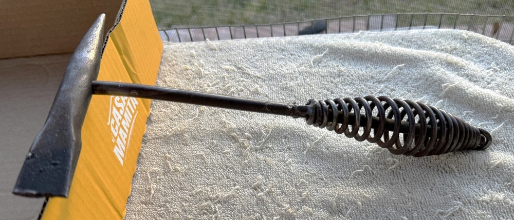 VINTAGE FLAT CHIPPING SLAG TOOL HAMMER