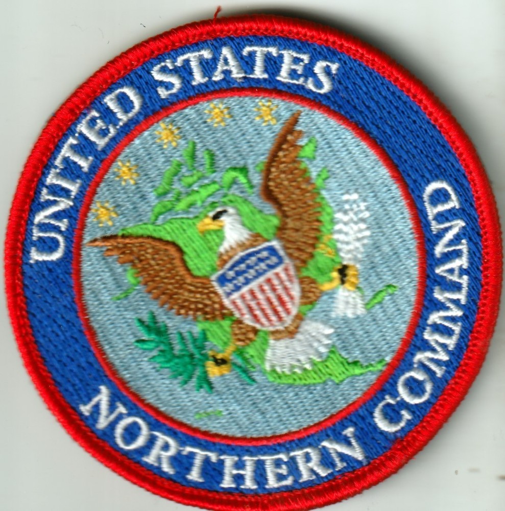 USAF AIR FORCE Northern Command Peterson AFB Colorado patch