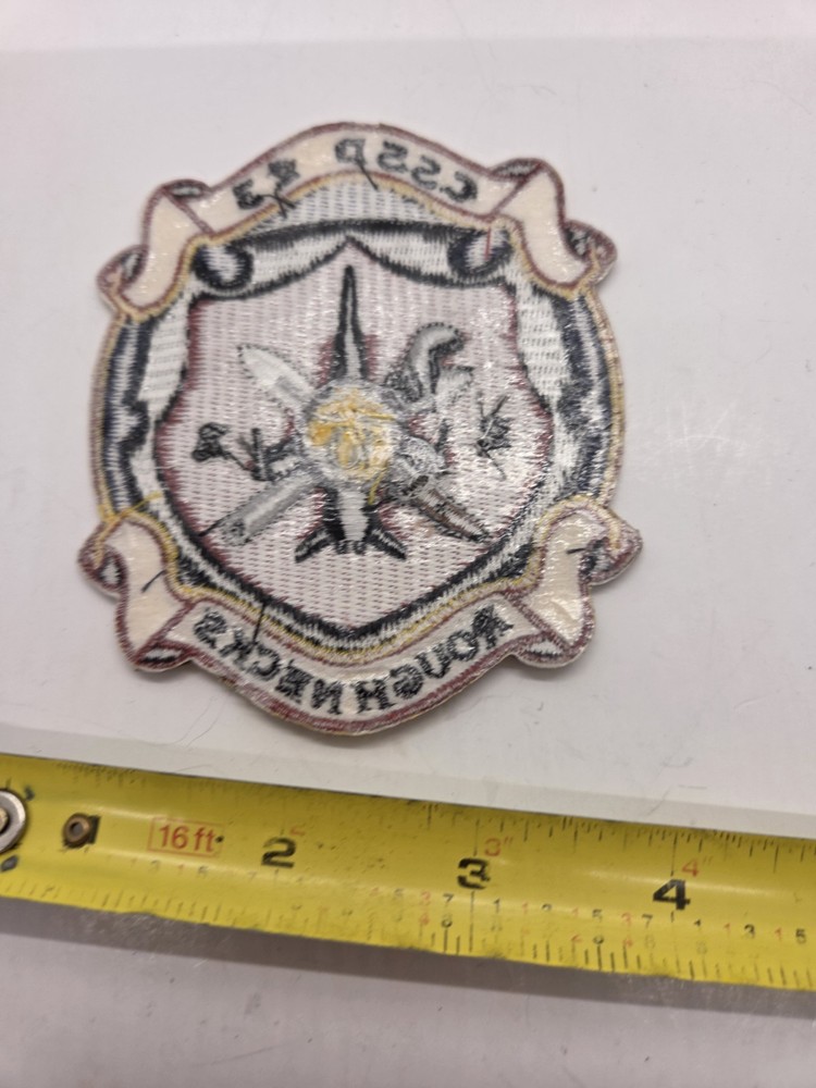 USMC Combat Service Support Detachment-23 PATCH ! Marines ! CSSD-23 Roughnecks !