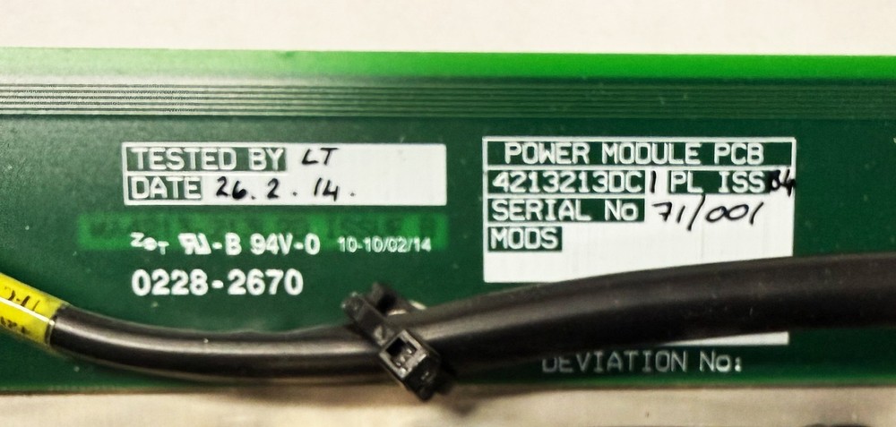 WATERS G2-Si SYNAPT Lambda Alpha 1500w Power Module PCB Card MA4213 4213213DC cj