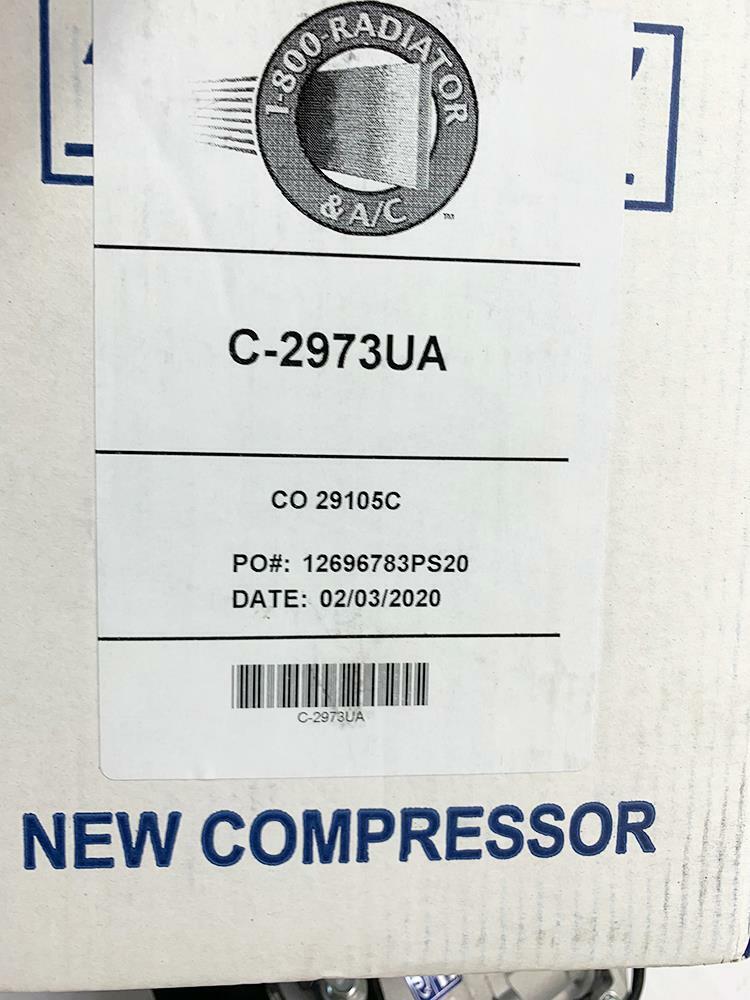 UAC VS18E A/C Compressor NEW FREE FAST SHIP