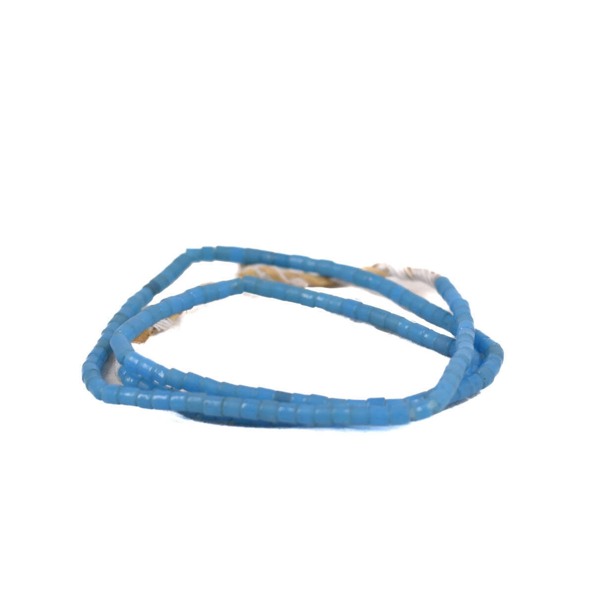 Turquoise Blue Tile Trade Beads