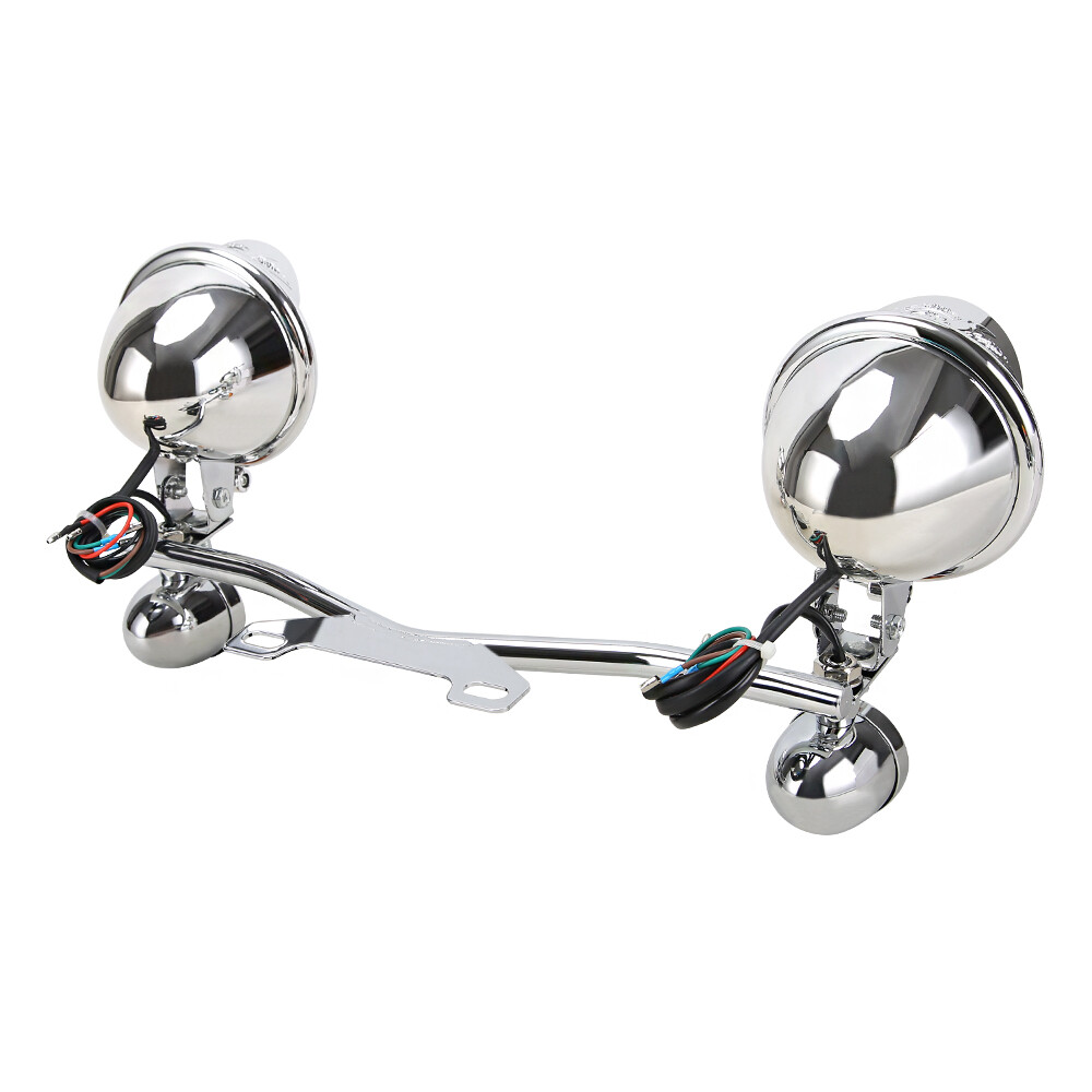 Driving Fog Spot Light Bar With Passing Turn Signal Lamp For Harley Motorcycle