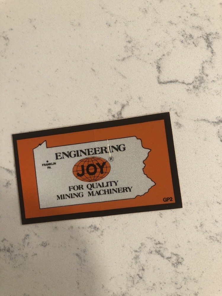 Joy Mining Sticker