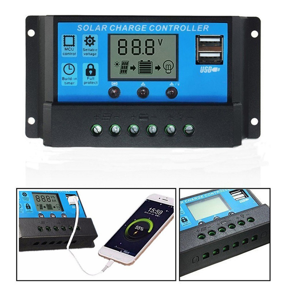 Outdoor Solar Controller for Battery Protection and Stable System Performance