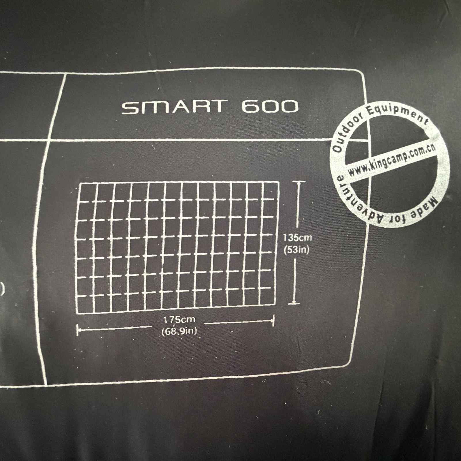 KingCamp Smart 600 Camping Blanket Ultralight Packable Down Alternative Wearable