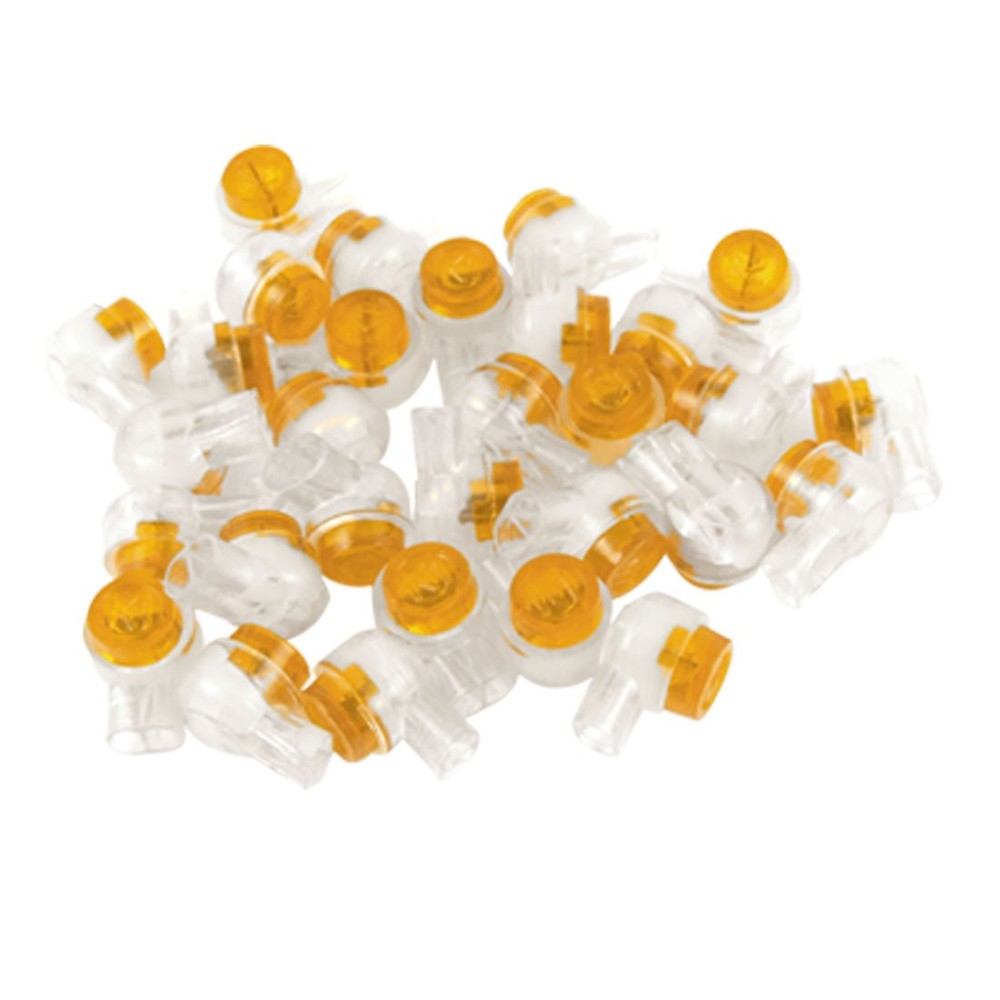 30Pcs, Data Phone Wire UY Connector 2 Port