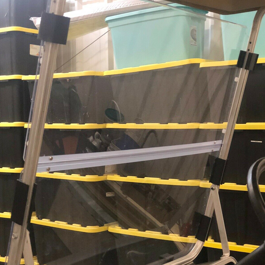 For Club Car DS Clear Windshield 1982-2000.5 1989 New Golf Cart Folding Acrylic