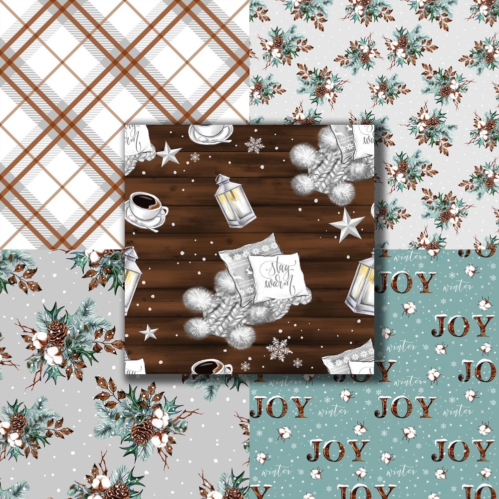 COZY BLUE WINTER - Paper Pack