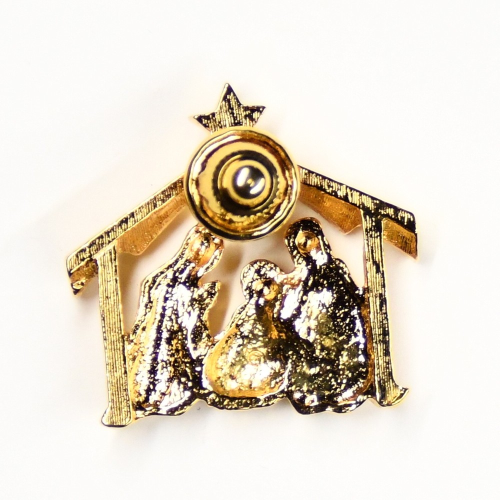 Christmas Nativity Pin Christian