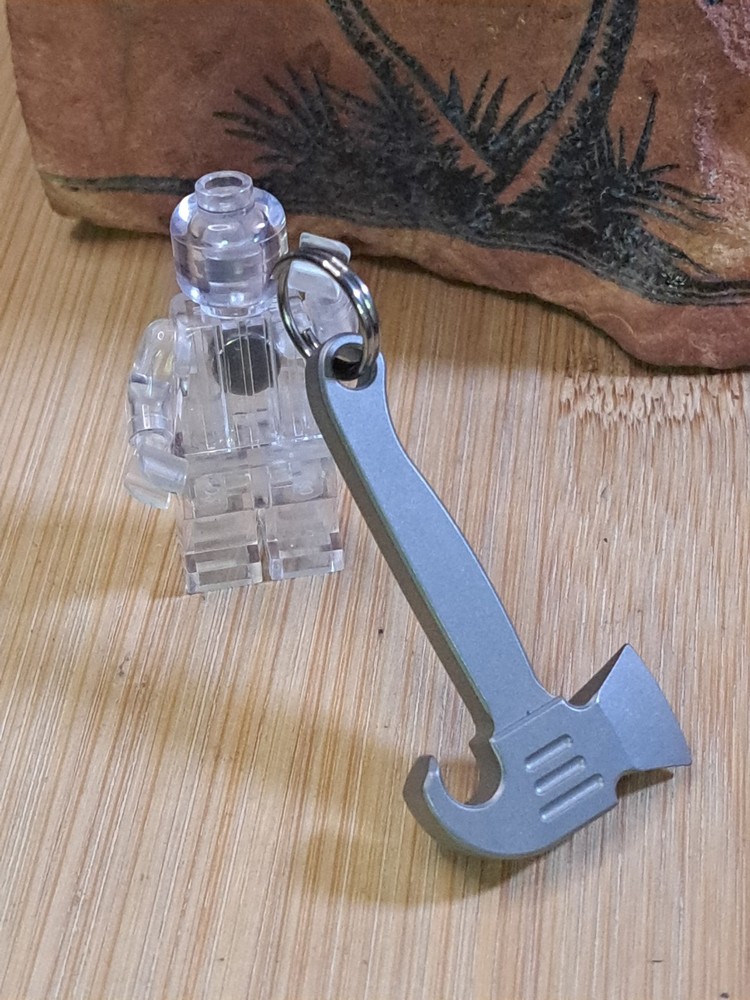 EDC Titanium Alloy Keychain Bottle Opener Multi-Tool