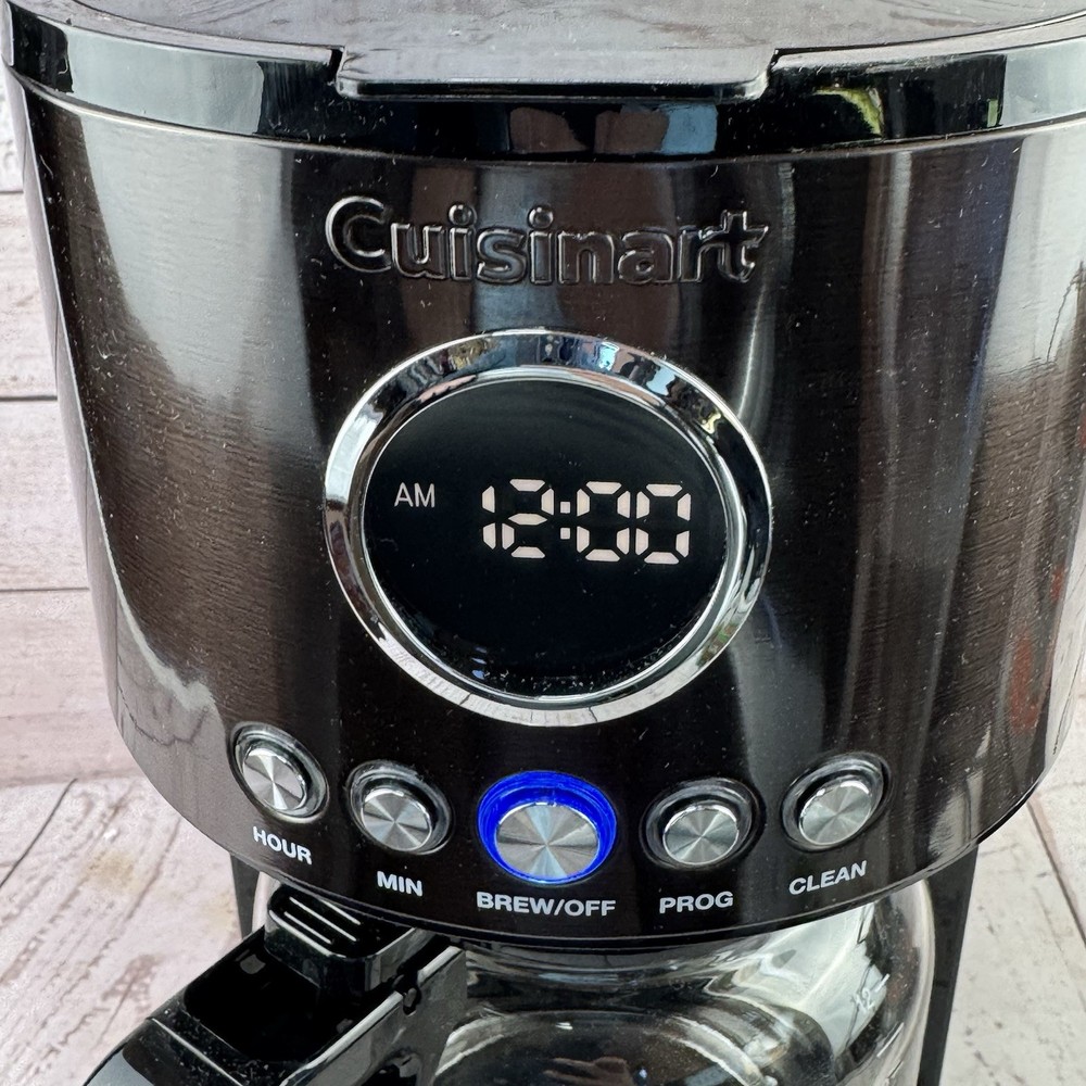 Cuisinart Stainless Steel 12 Cup Coffee Maker Programmable Brew Machine