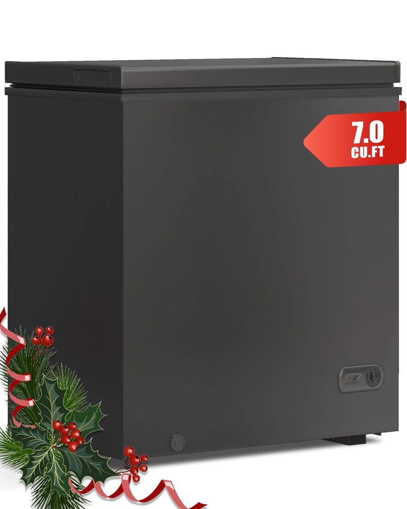 DISHUP 10.0 Cu ft Chest Freezer,Deep Freezer,Adjustable Temperature