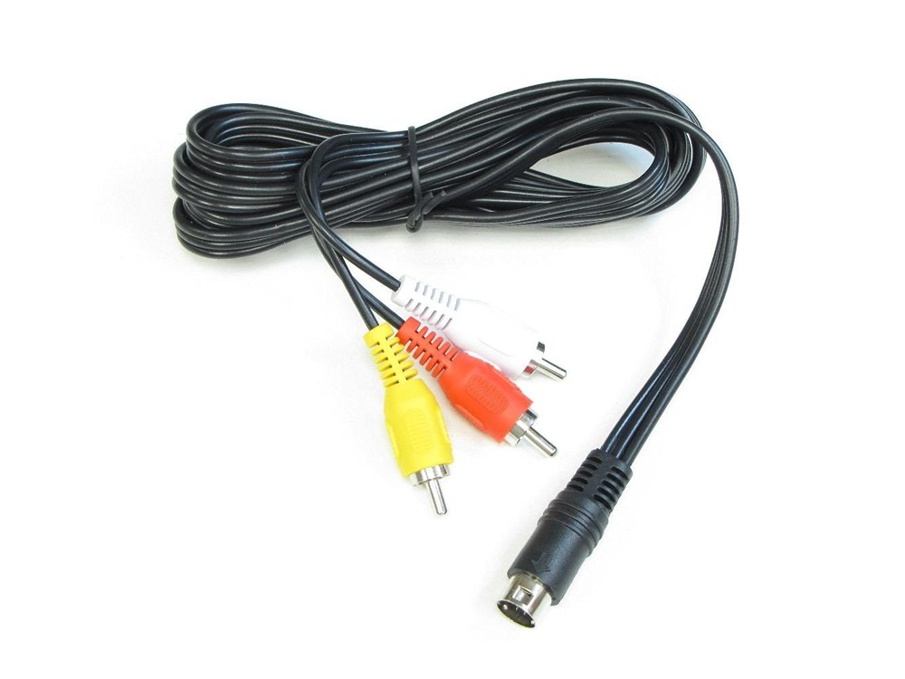 Sega Megadrive Model 2 TV/AV RCA Video Cable Mega Drive Model 2
