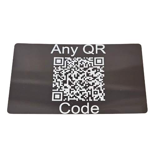 Custom Personalized Laser Engraved Metal Business Cards .20mm .45mm .80mm thick