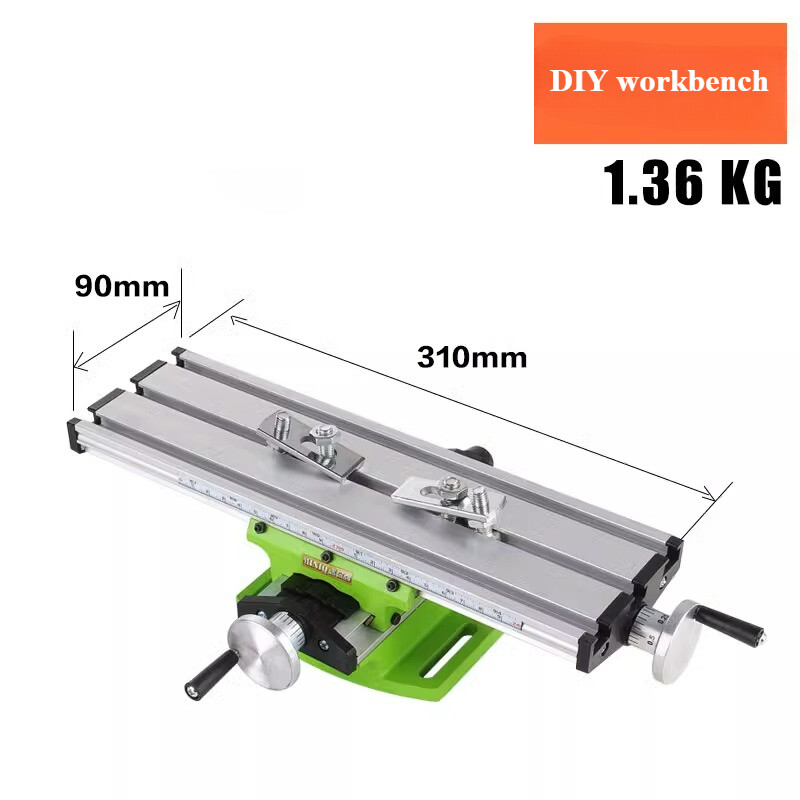 Bench Drill Bracket Installation Mini Micro Precision Cross Slide Table