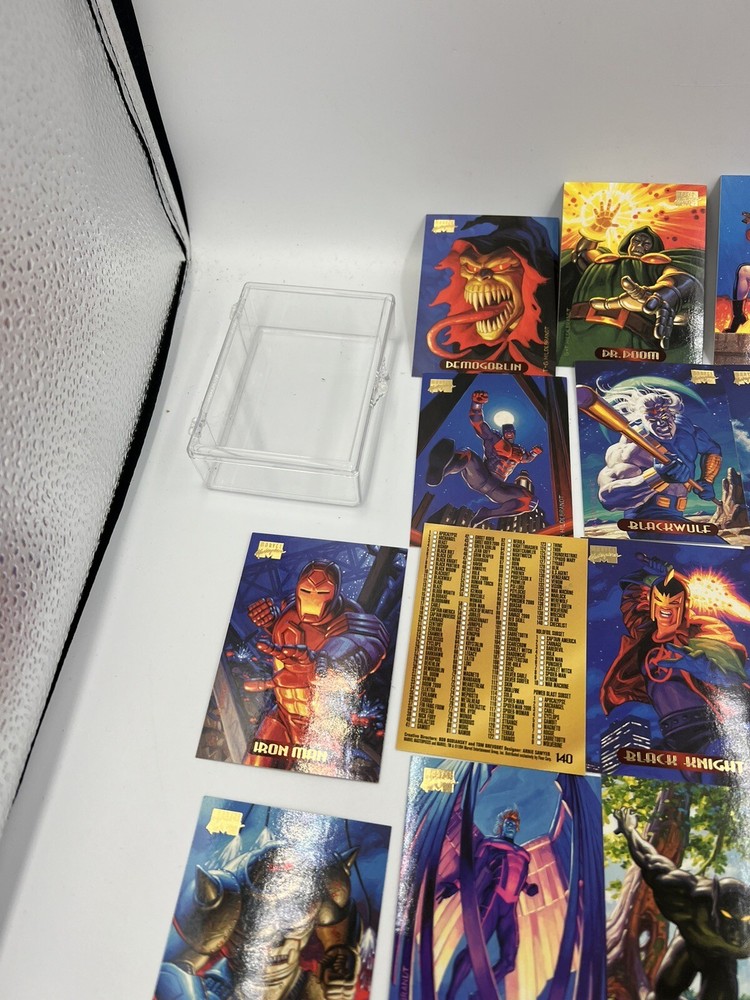 1994 Fleer Marvel Masterpieces 32 CARD LOT