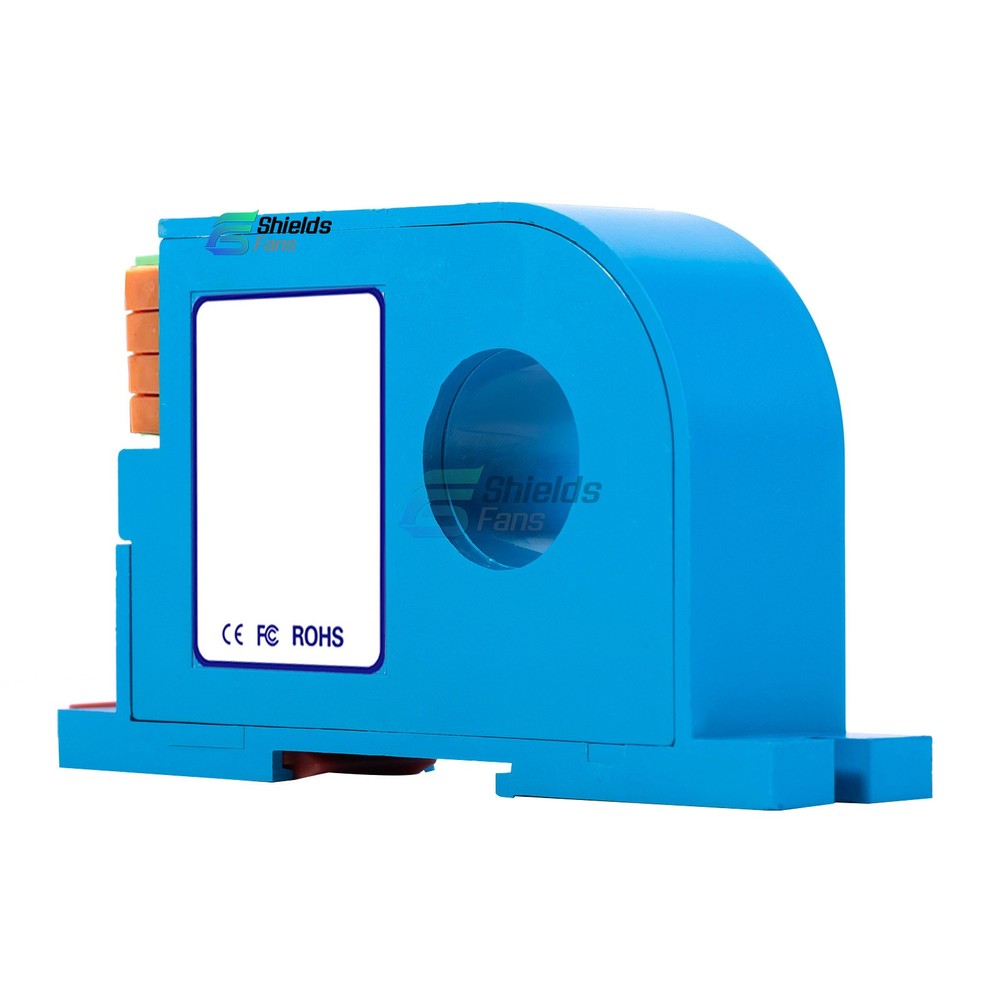 AC Current Sensor Transmitter Single-phase DC24V Output 4-20ma 0-50A/100A