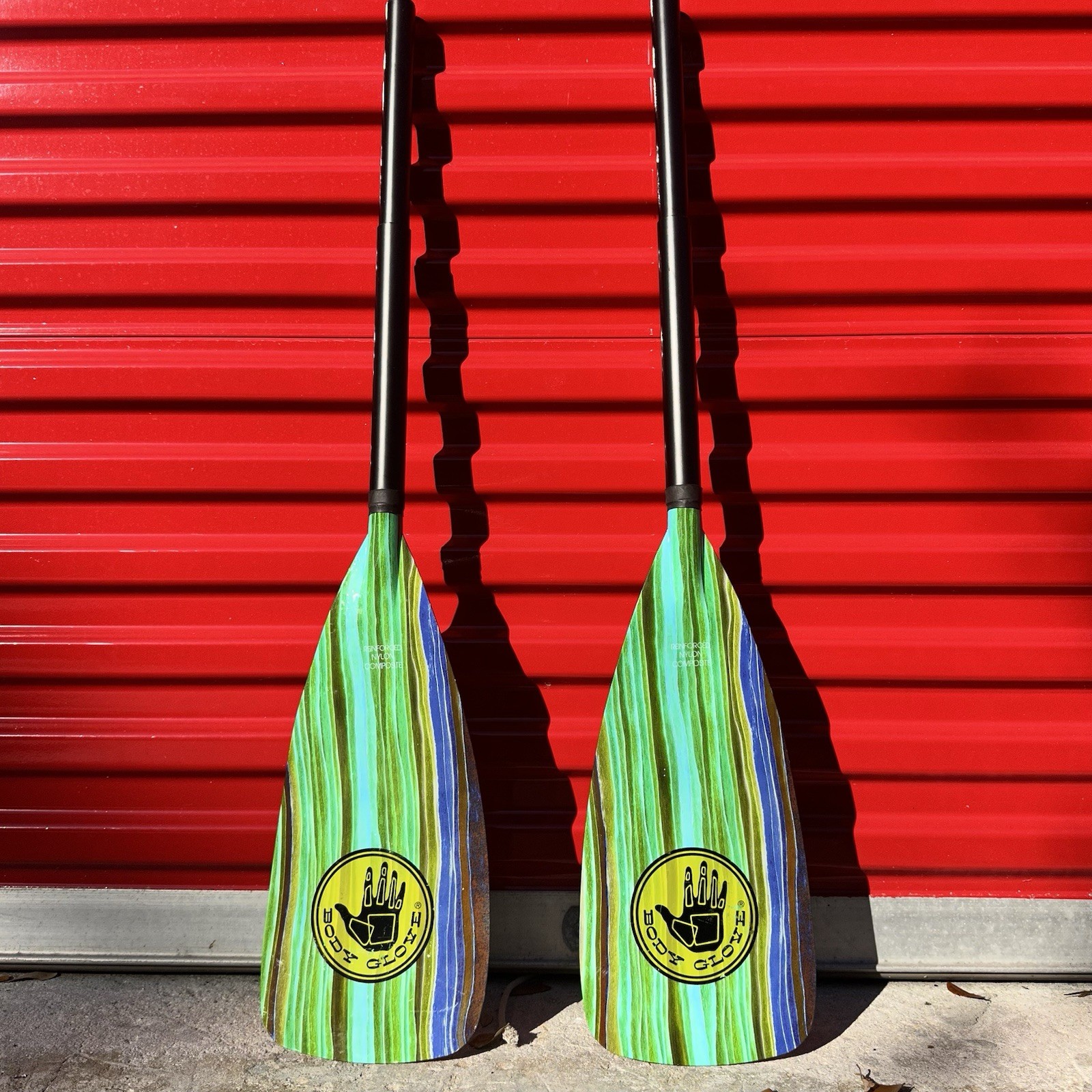 Kayak SUP Paddle - Adjustable 4-Piece, Floating, Lightweight (Body Glove)