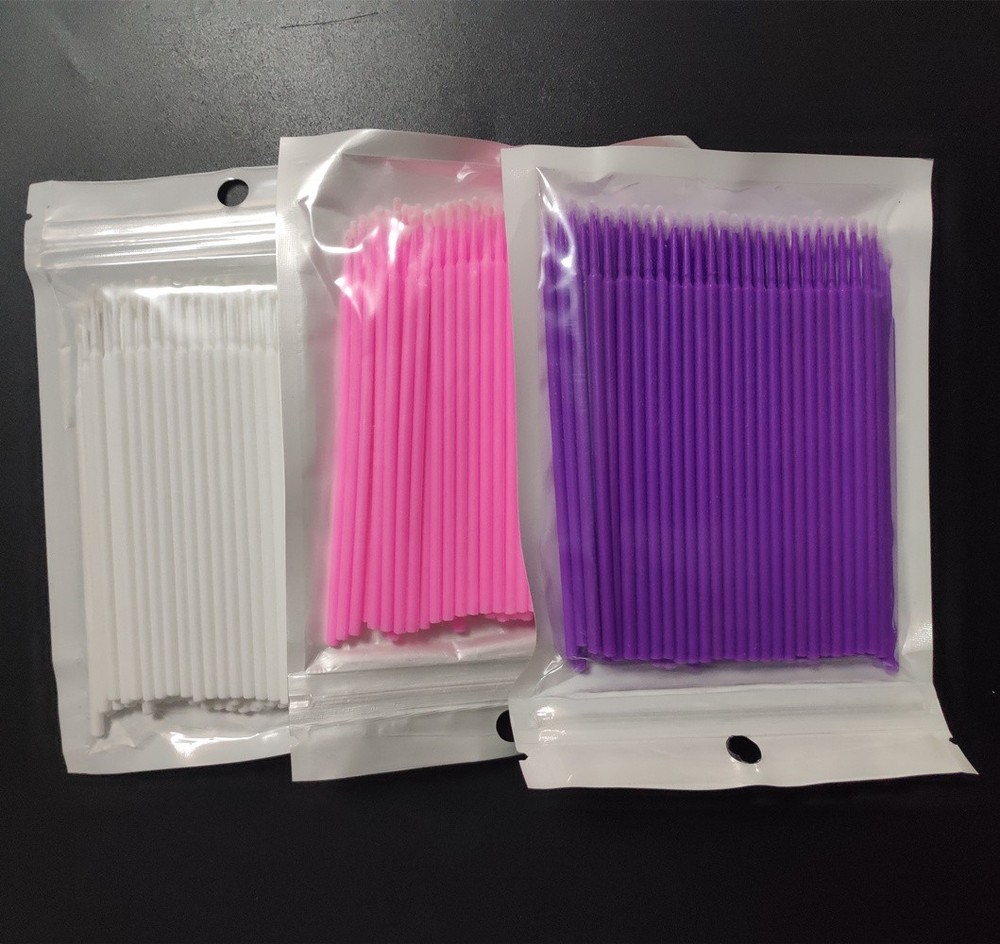 500 Micro Brushes Applicators Microbrush Dental (Regular, Fine, Super Fine) Eye