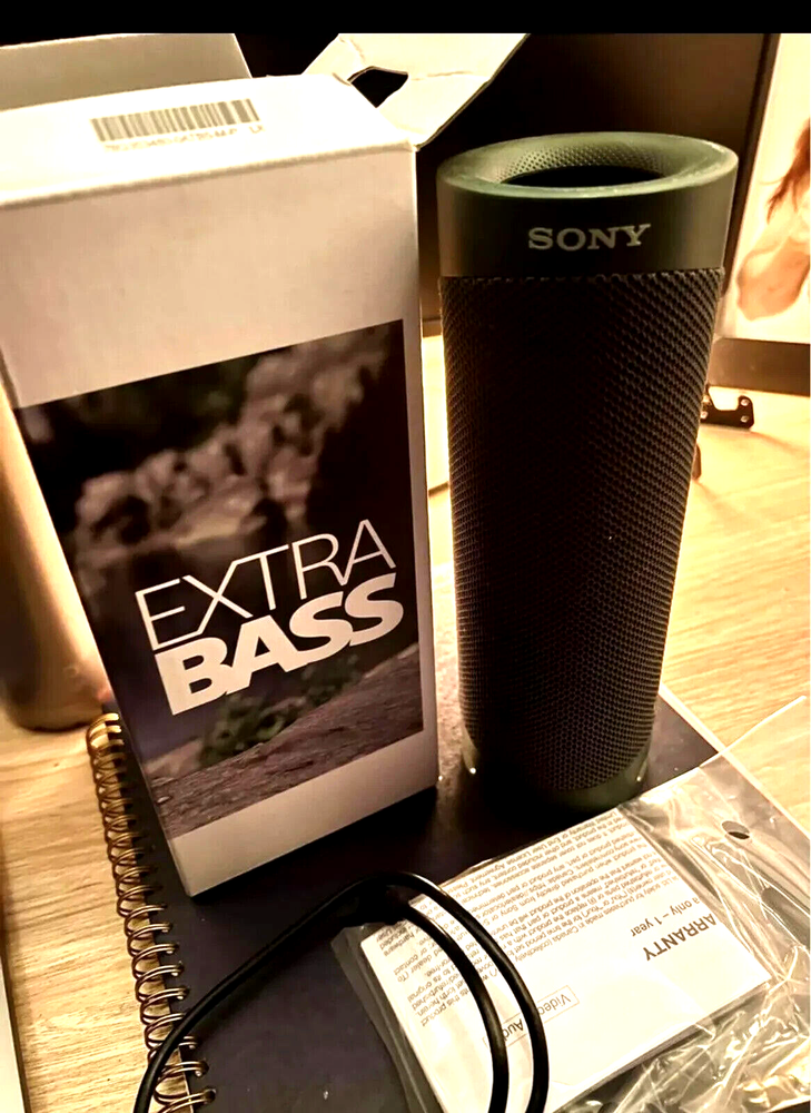 Sony srs-xb23 extra bass Bluetooth Speaker open box